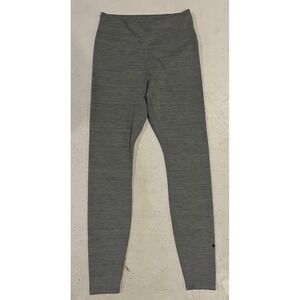 NEW Nike Dri-Fit Yoga Pants Grey With Black Swoosh Women's‎ Small AJ8827-068